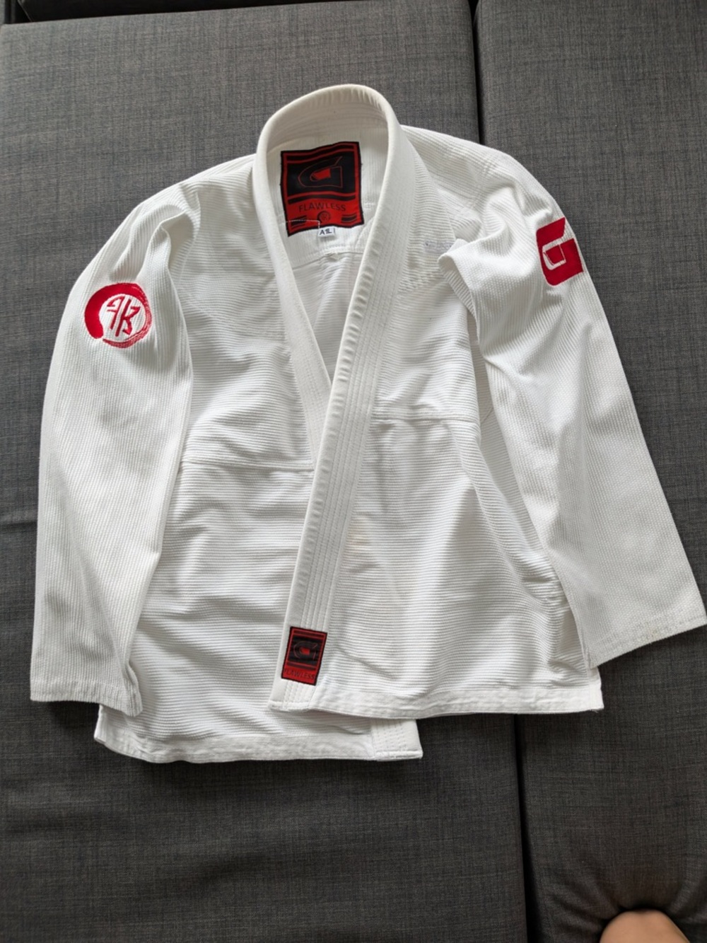 White Brazilian Jiu-Jitsu Gi Jacket